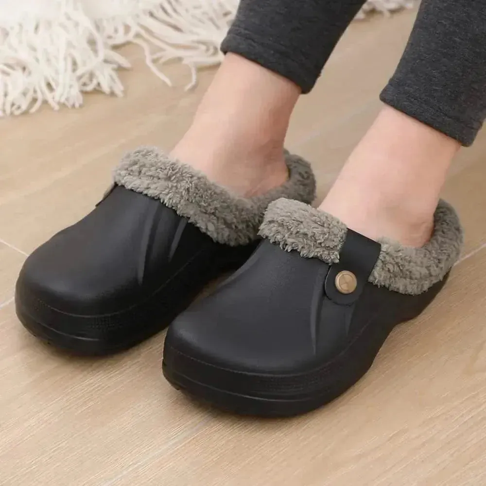 CloudCuddle Slippers - Kuschelige Weiche Plüsch Wolken Herren Hausschuhe